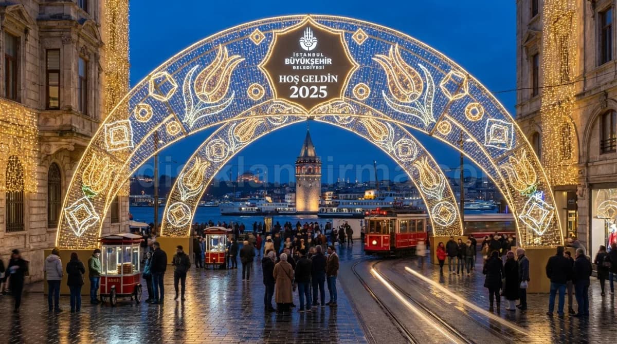 Belediye LED Işık Süsleme