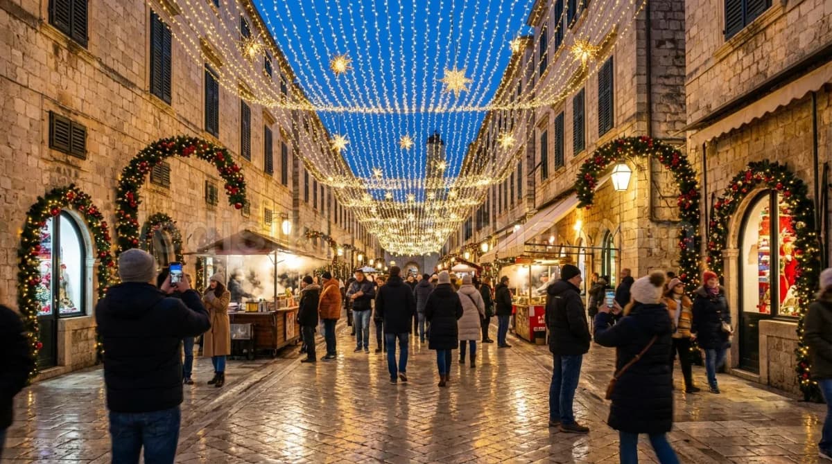 Cadde Sokak LED Yılbaşı Dekoru