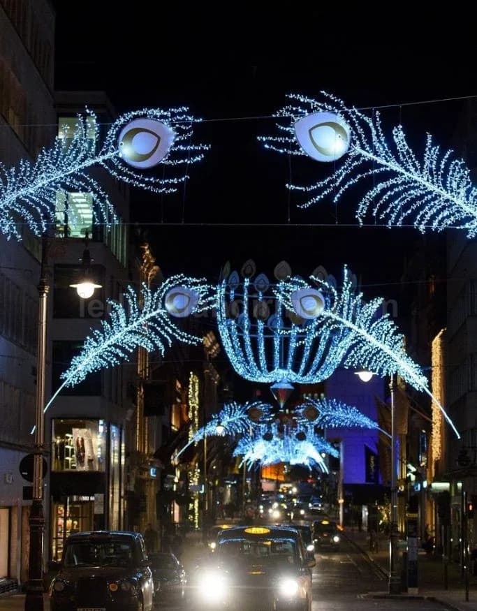 Cadde Yılbaşı LED Portal