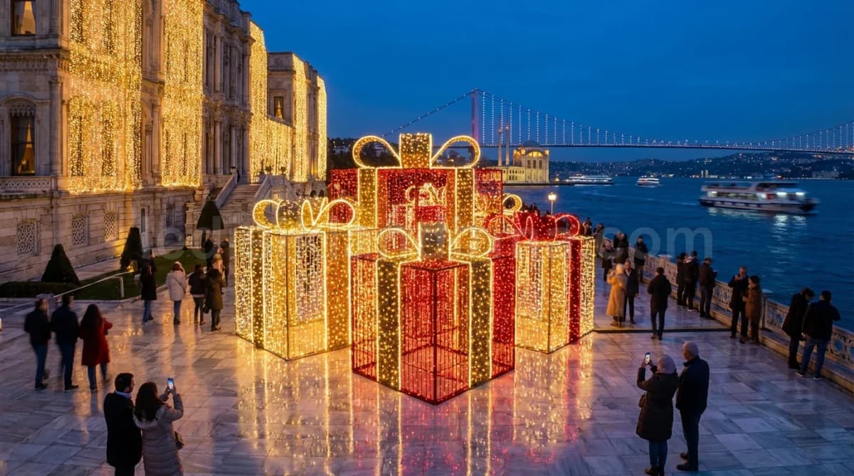 Hediye Paketleri LED Yılbaşı