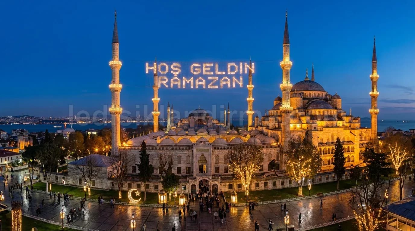 Nevşehir - Hoş Geldin Ramazan Süsleri LED