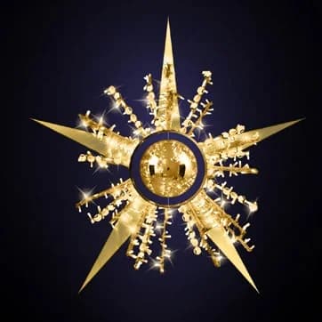 Işıklı Ağaç Tepesi Yıldızı Northern Star 115 / 145 / Topper 150 39852.02