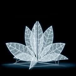 Işıklı Lotus Çiçeği 73003.22G-30V