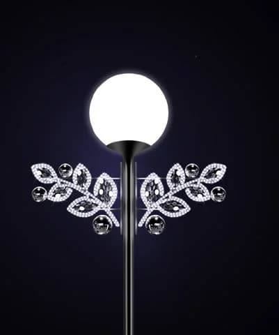 Işıklı Yıldız-Çelenk Direk Motifi Eden 70 / Mayflower 40 36312.01S