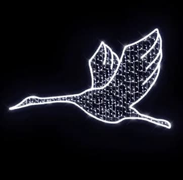 Işıklı Uçan Kuş ve Kuğu Ağaç Motifi Ardis 60 / Jay 80 / Mock 60 / Swan 60 / Swan 95 39026.22