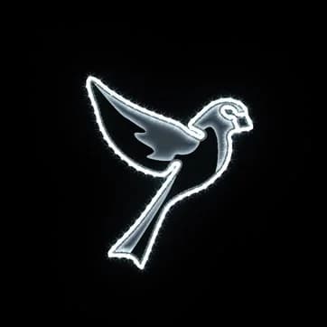 Işıklı Uçan Kuş ve Kuğu Ağaç Motifi Ardis 60 / Jay 80 / Mock 60 / Swan 60 / Swan 95 39040.01