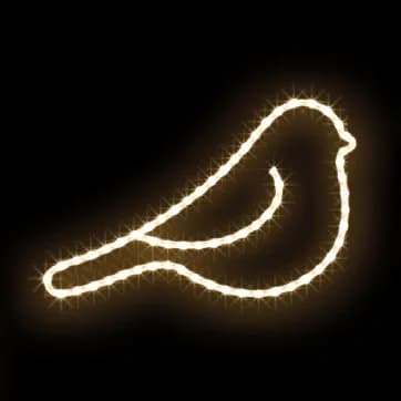 Işıklı Martı ve Dal Kuşu Ağaç Motifi Deora 60 / Seagul 90 / Seagul 130 / Tit 60 39031.02G