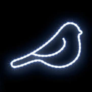 Işıklı Martı ve Dal Kuşu Ağaç Motifi Deora 60 / Seagul 90 / Seagul 130 / Tit 60 39064.01S