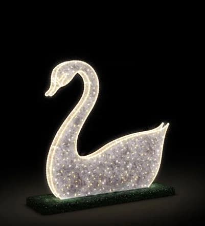 Işıklı Flamingo ve Kuğu 73680.22W-30V