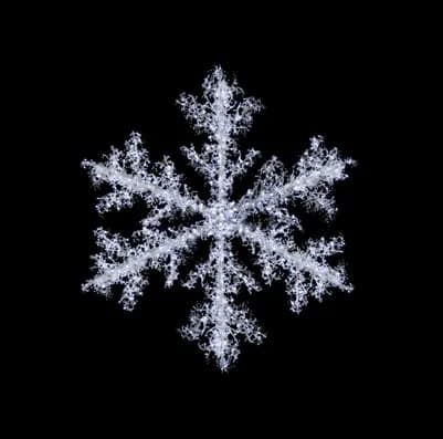 Işıklı Kristal Garland Kar Tanesi Teton 170 / Teton 290 36693.01A