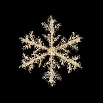 Işıklı Kristal Garland Kar Tanesi Teton 170 / Teton 290 36693.02A