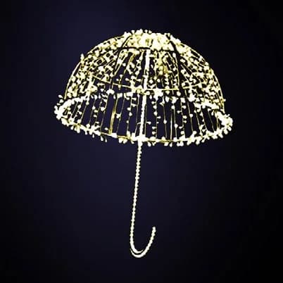 Işıklı Asma Şemsiye Dekoru Umbrella 150 33701.22