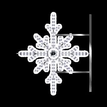 Işıklı Kar Tanesi Jasmine 120/90 35077.02G