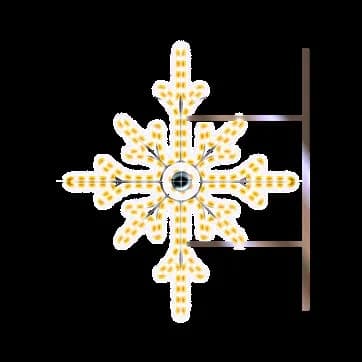 Işıklı Kar Tanesi Jasmine 120/90 36654.01S