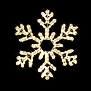 Işıklı Kar Tanesi ve Işın Yıldızı Süsü Beam 60 / Gabriel 60 / Mini 70 / Snowflake 60 39125.02