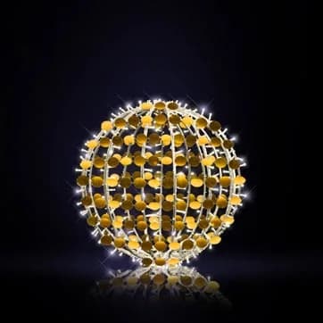 Işıklı Parıltı Küre Glitterball 80 47232.01FS