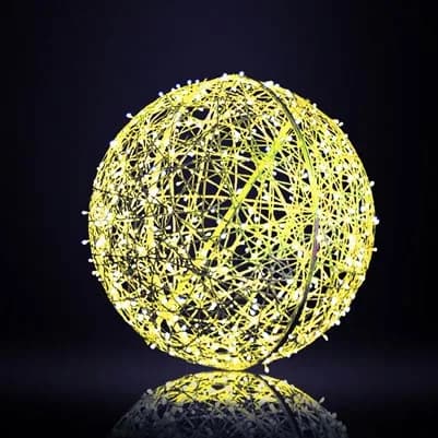 Işıklı Tel Küre Globus 350 42161.02