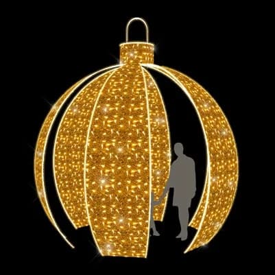 Işıklı Süs Topu Bobby 350 73794.22G