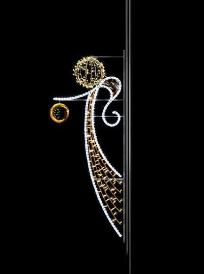 Işıklı Paisley Direk Motifi Alexandra 36658.12G