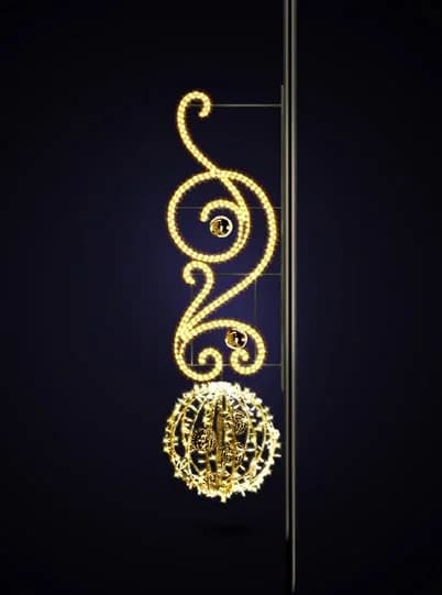 Işıklı Paisley Kıvrım Motifi Isabella 36209.22G