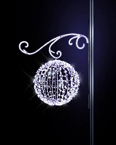 Işıklı Süs Topu ve Sarmal Nevsky 36178.11