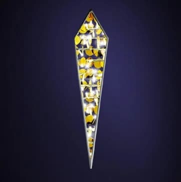 Işıklı Top ve Damla Ağaç Süsü Cedar 60 / Claude 80 / Icicle 100 / Monet 80 39207.02G