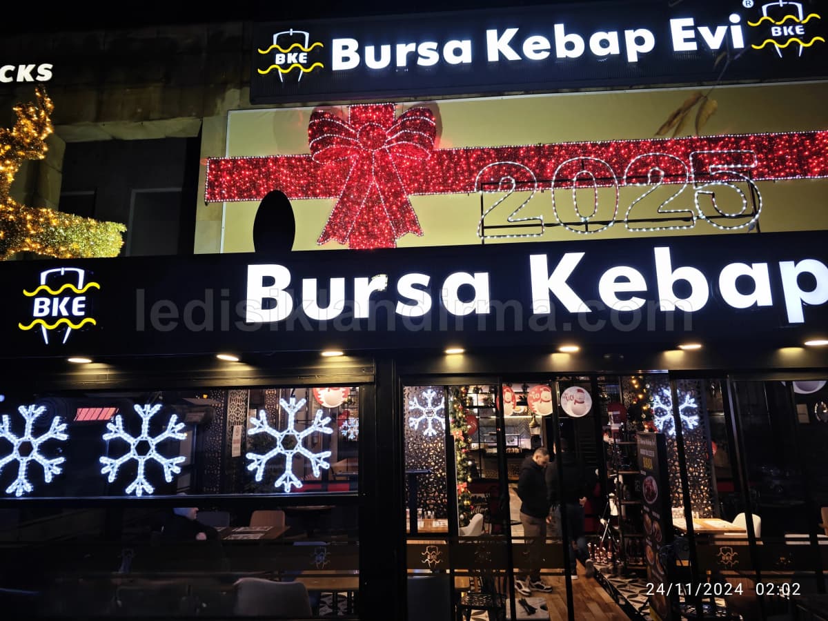 Kar Tanesi Yılbaşı Beyaz Hortum LED
