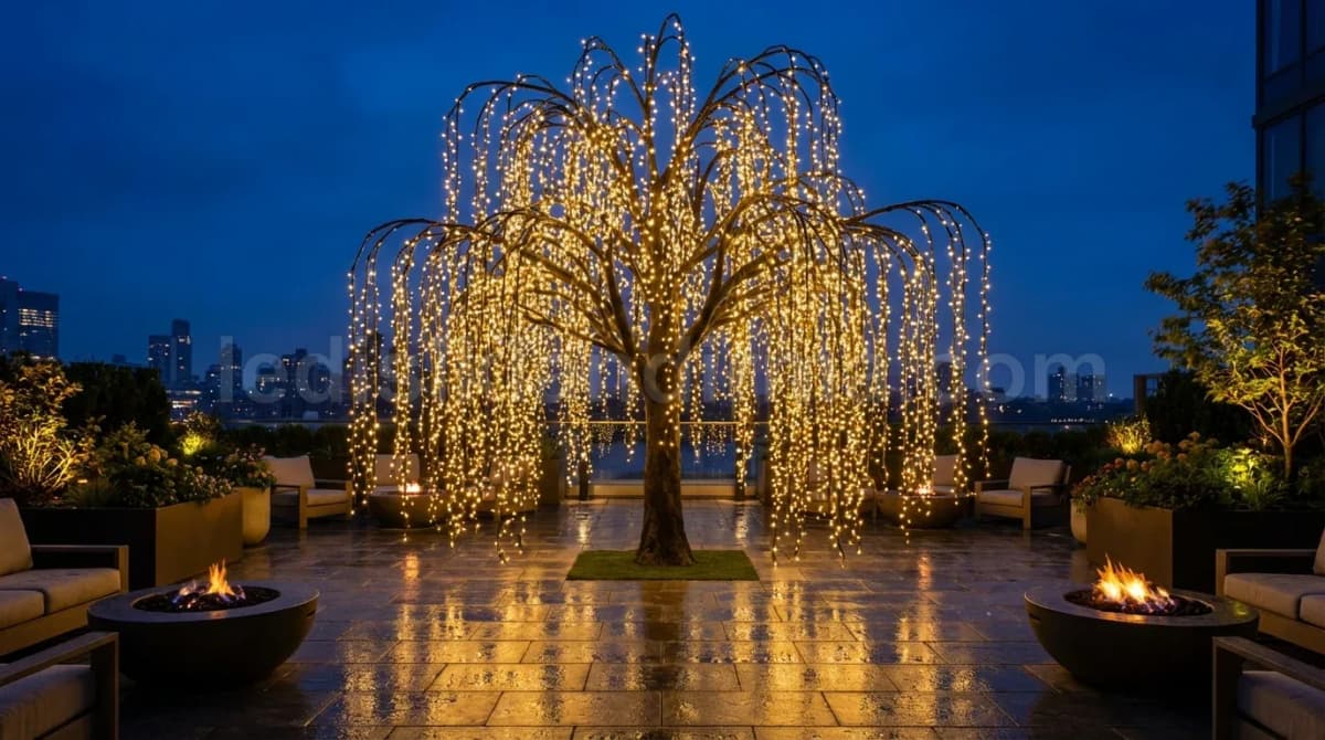 LED Işıklı Dekoratif Ağaç