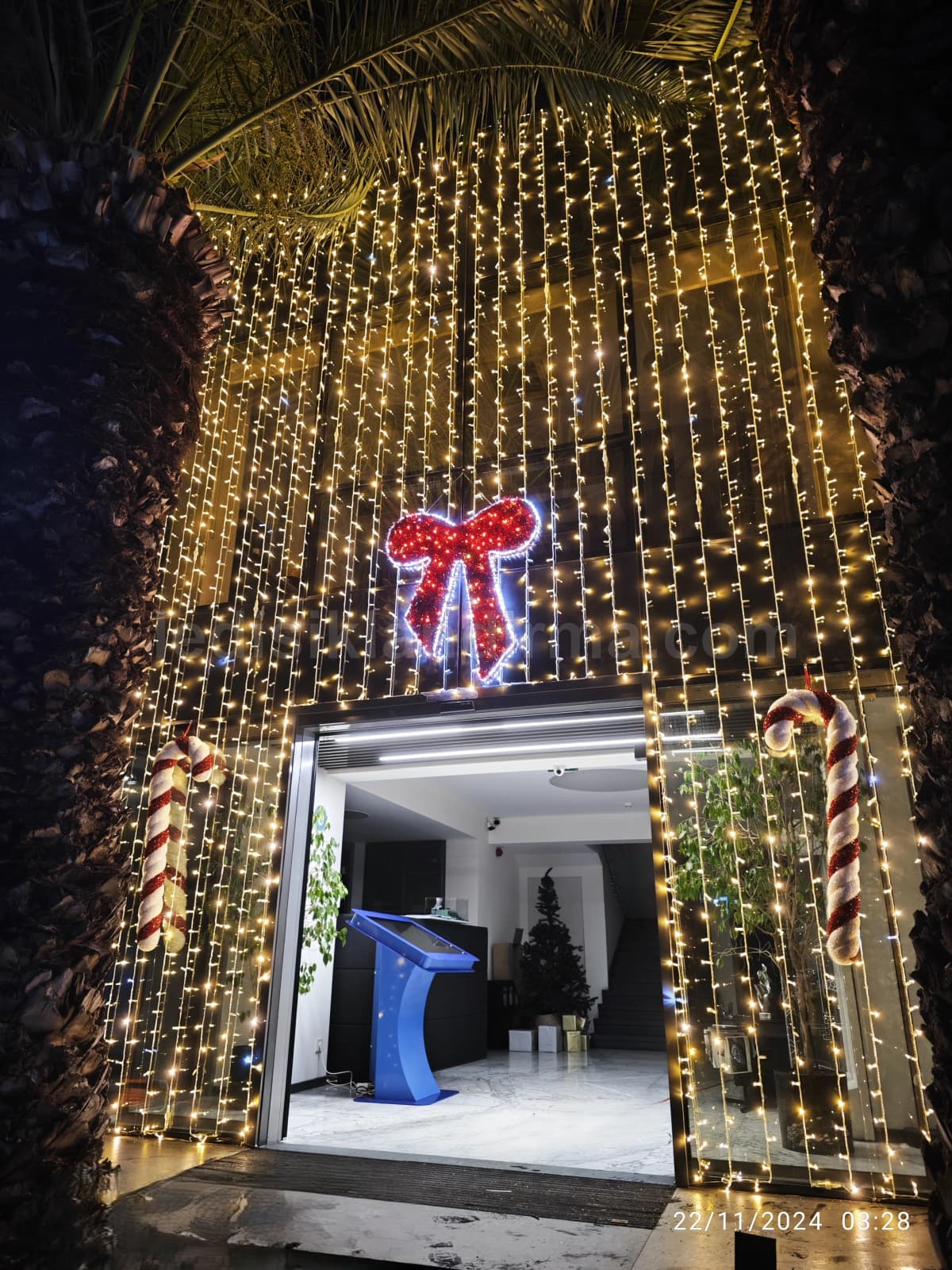 LED Perde Işıklar Kurdele Yılbaşı