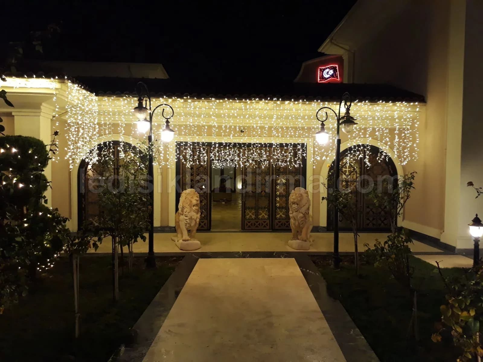Ağrı - Lüks Villa Yılbaşı Işıklandırma