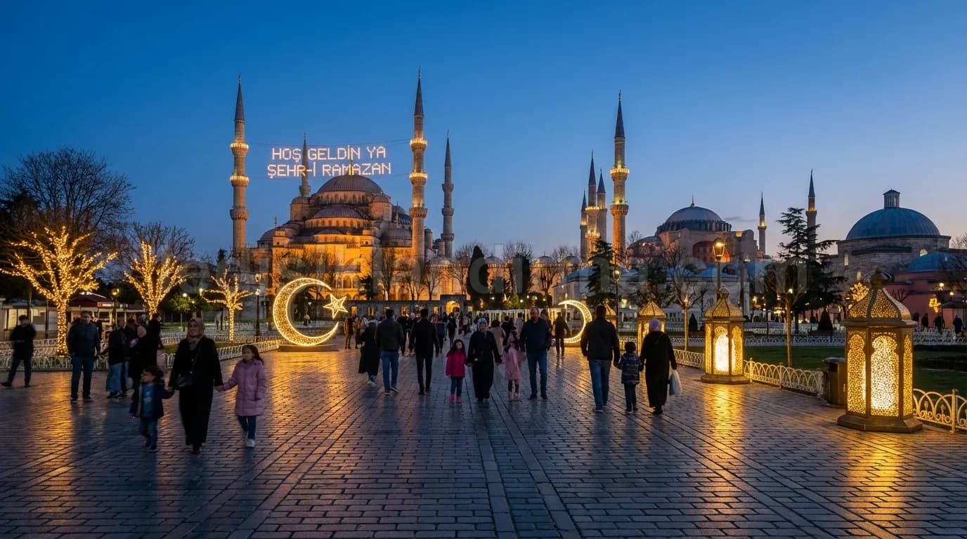 Muğla - Ramazan LED Işık Süsleme