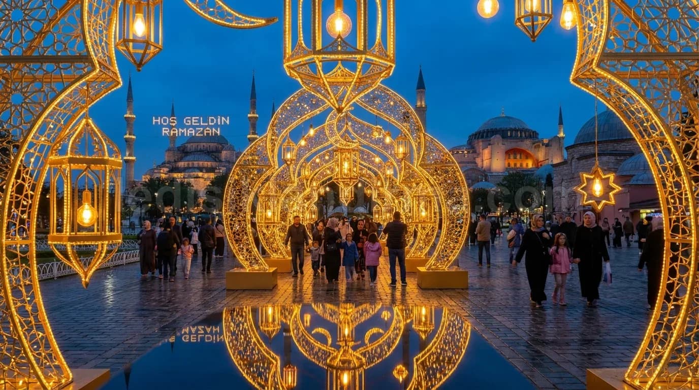 Küçükçekmece - Ramazan LED Konsept Dekorasyon