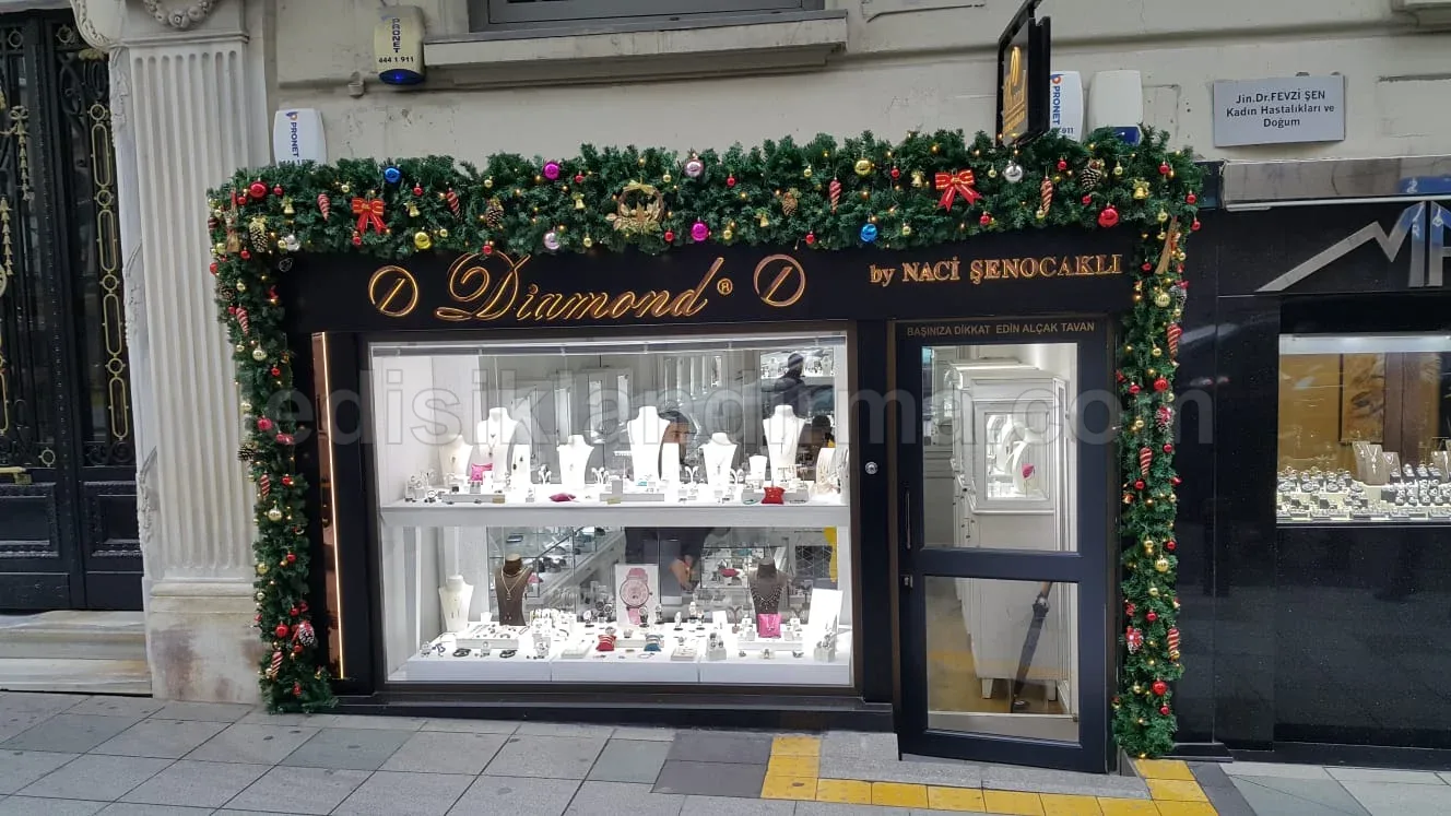 Kartal - Yılbaşı LED Dükkan Tasarımı