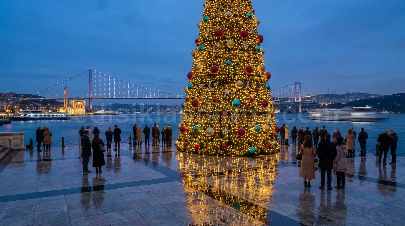 Işıklı Yılbaşı Ağacı - 2