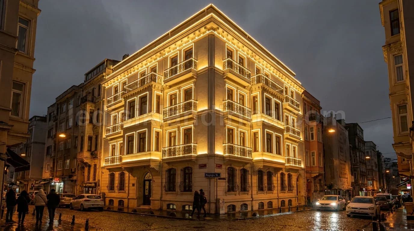 Kızılcahamam yılbaşı ışık süsleme projesi