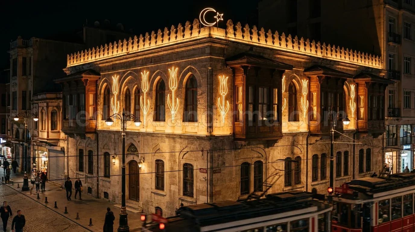 Kocaeli Büyükşehir Belediyesi ışık süsleme projesi