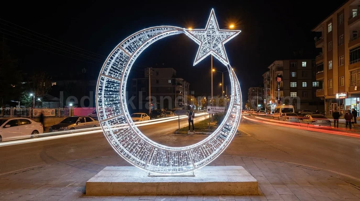 Aksu - Cadde orta refujunde isikli hilal yildiz
