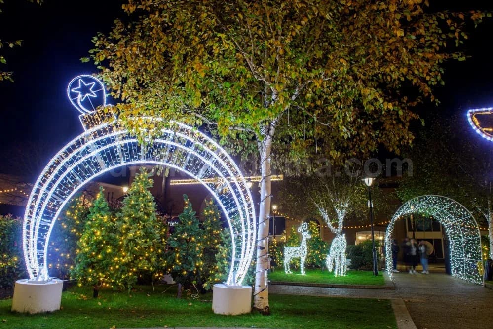 Manavgat yılbaşı ışık süsleme projesi