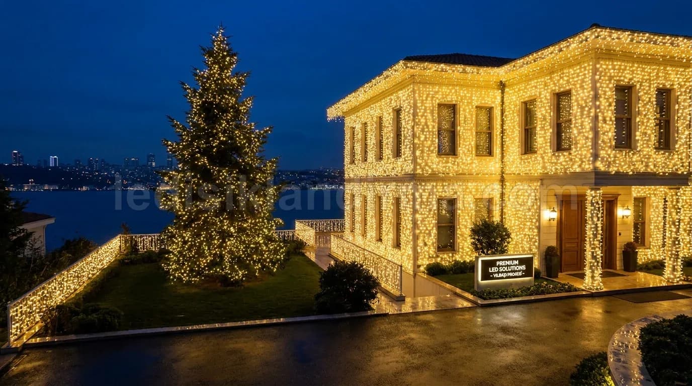 Çanakkale Belediyesi ışık süsleme projesi