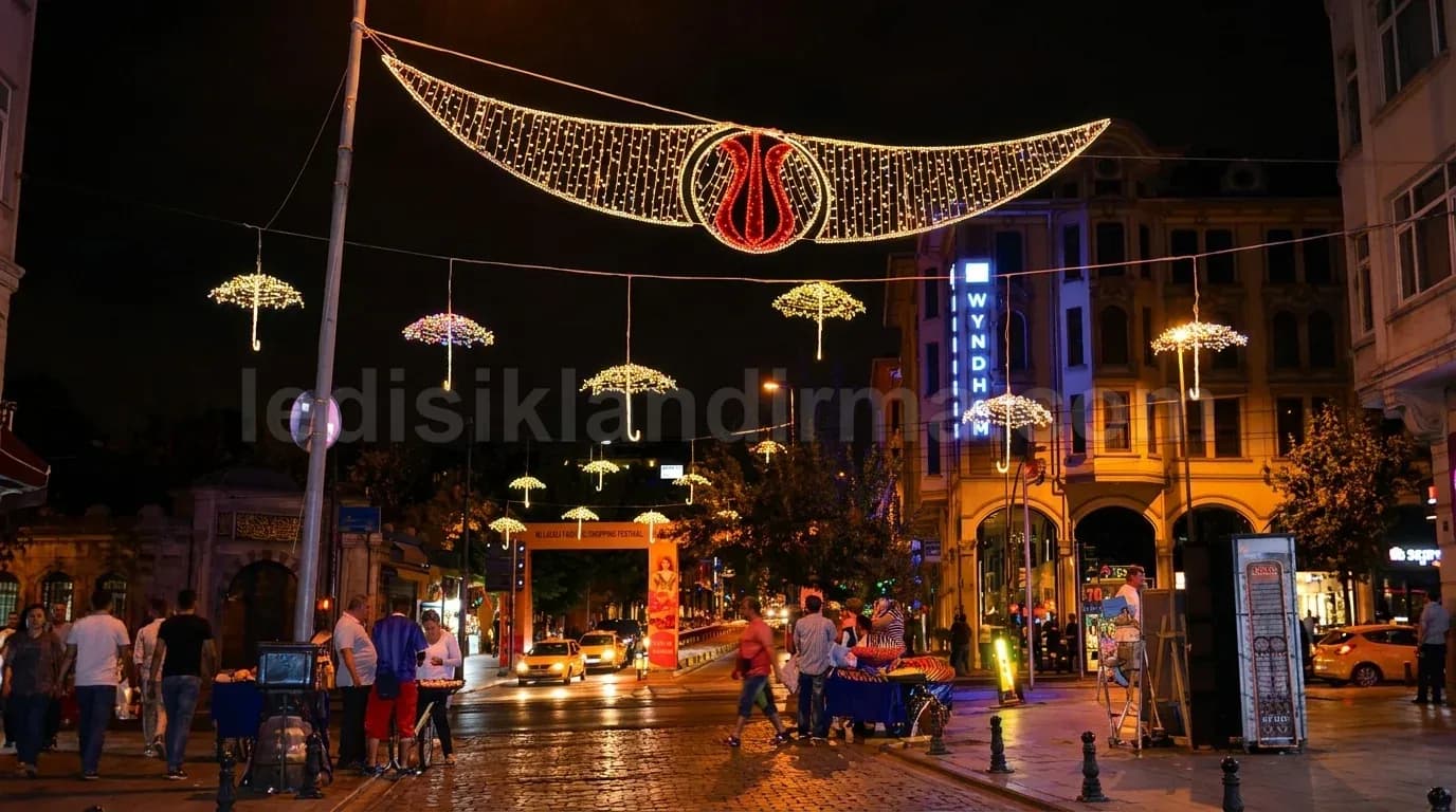 Adıyaman yılbaşı ışık süsleme uygulaması