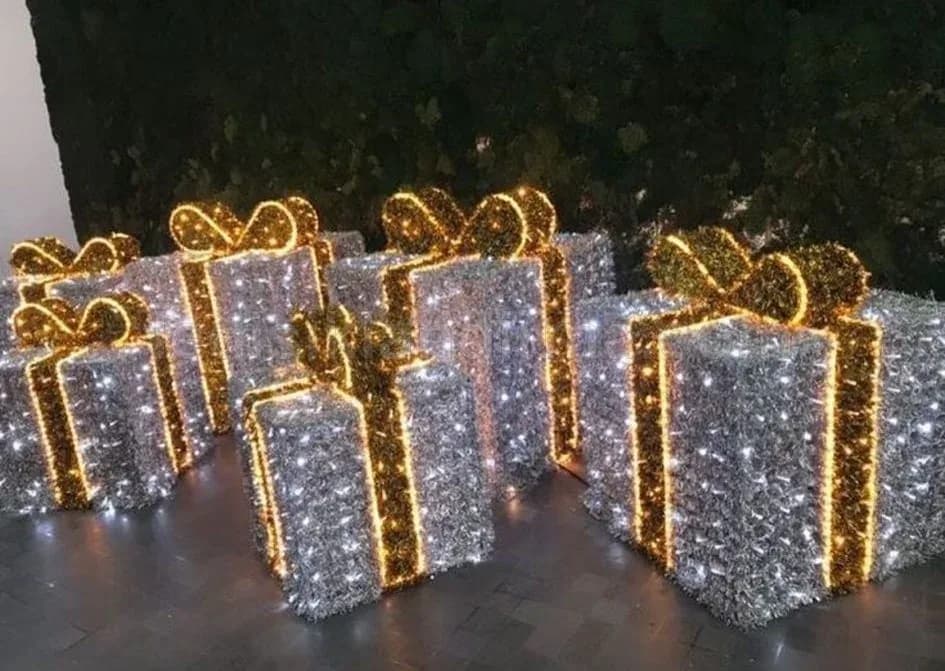 Ankara cadde yılbaşı LED aydınlatma