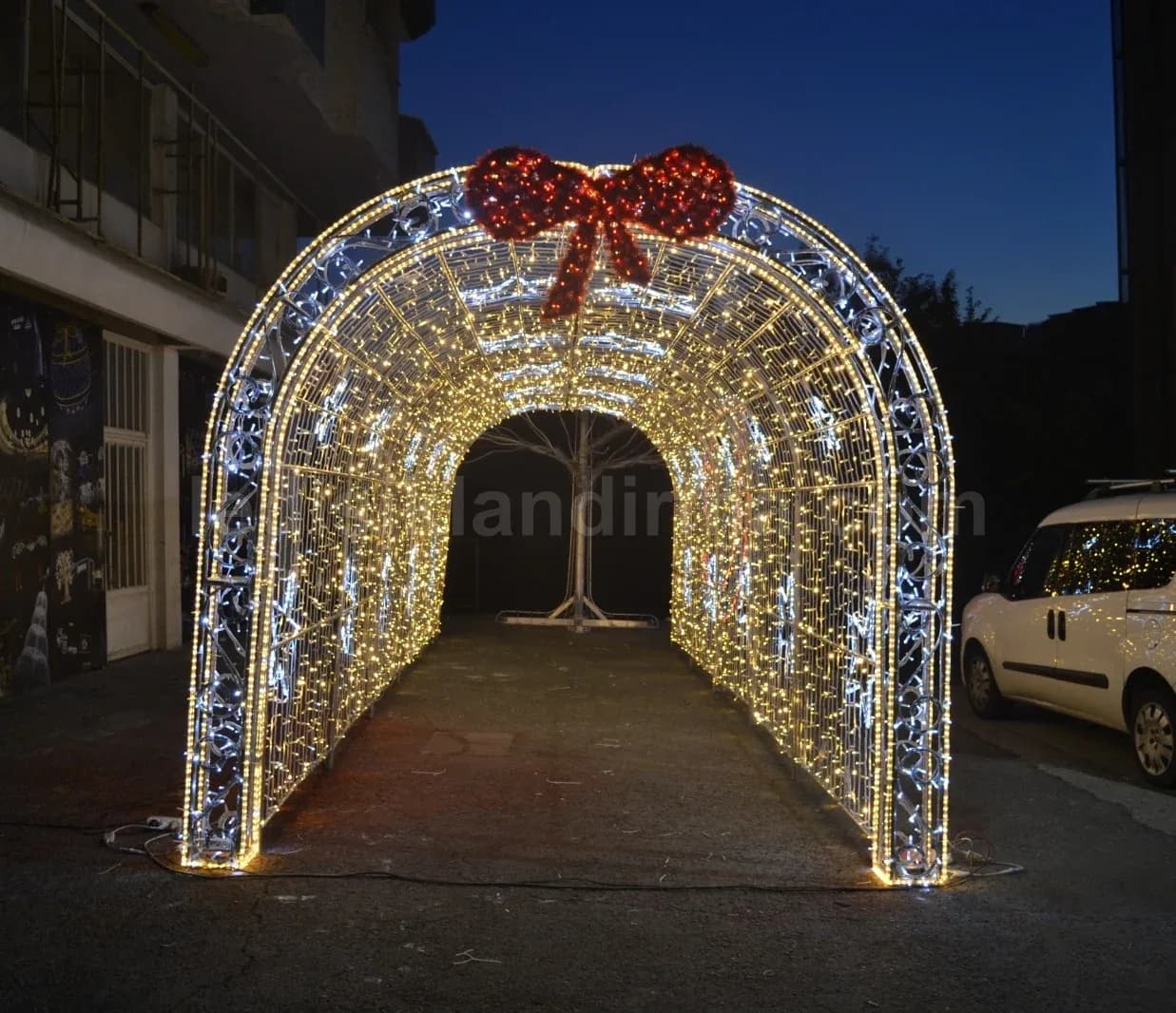 Bayrampaşa cadde yılbaşı LED aydınlatma