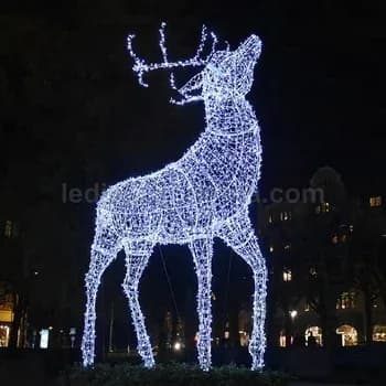 Sivas cadde yılbaşı LED aydınlatma