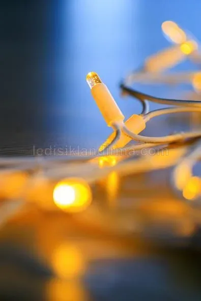 Uşak cadde yılbaşı LED aydınlatma