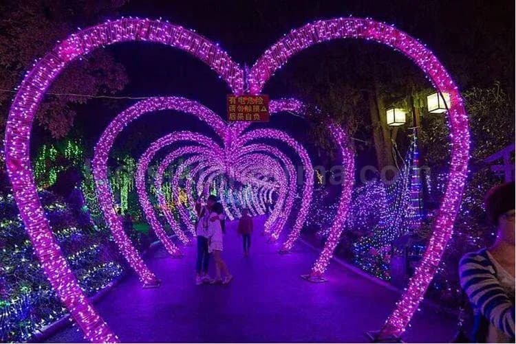 Hakkari cadde yılbaşı LED aydınlatma