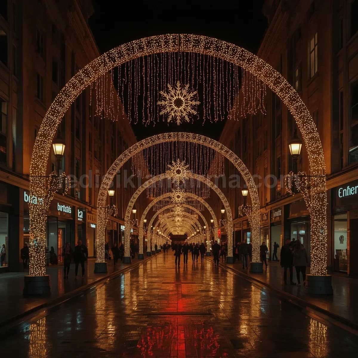 İstanbul - Yılbaşı Süsleme LED Dekorasyon